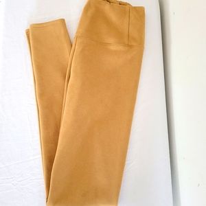 🔥 WINTER SALE - WILFRED FREE - Faux suede daria leggings in camel